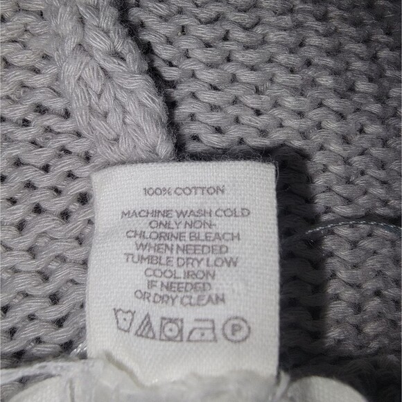 Loft Outlet striped hooded open cardigan sweater size Medium - Picture 5 of 6